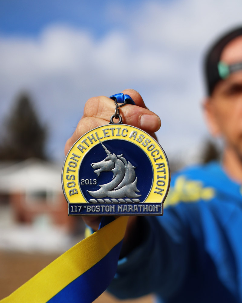 2013 Boston Marathon medal